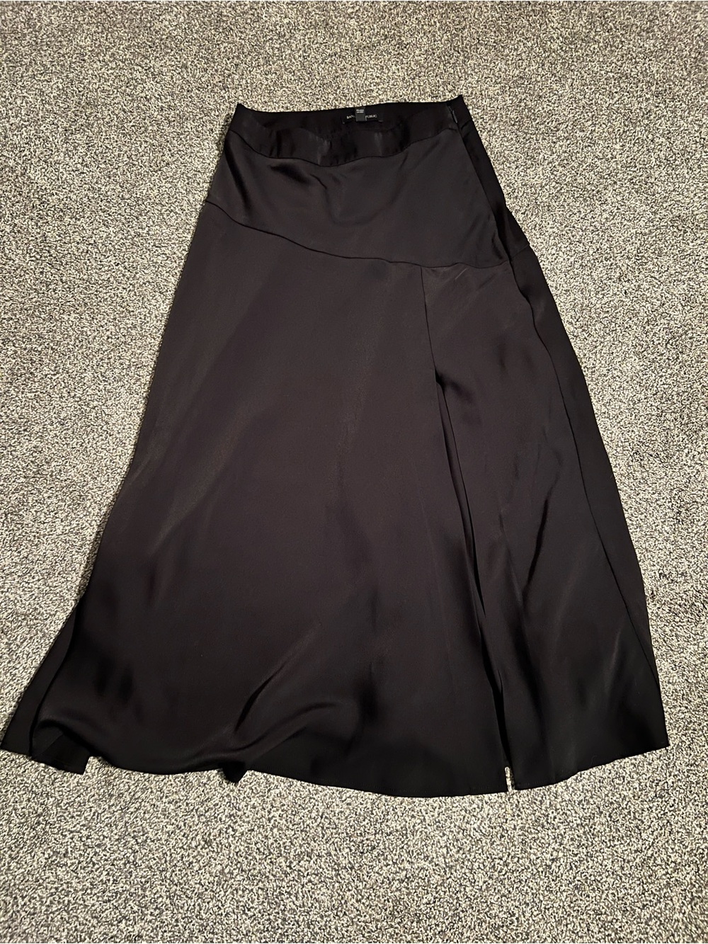 Banana Republic Factory Black Midi Skirt